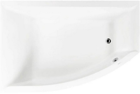 Ванна угловая160x105xh45см, левая, без панели и каркаса, (акрил цв.белый), Veronela ZZ Vagnerplast veronela VPBA160VEA3LX-04