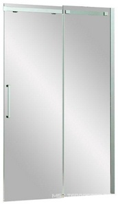 Душевая дверь раздвижная  160 см, профиль хром, стекло прозрачное, Easy Clean ZZ Veconi VN71 VN71-160-01-19C4