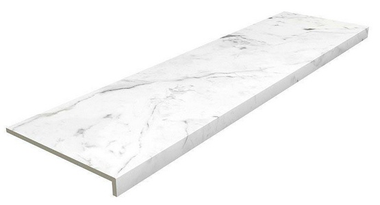 Ступени Евро Gres de Aragon Marble Peldano Recto Carrara Blanco Anti Slip ZZ119,7x31.5x14 970178