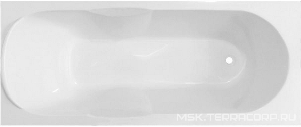 Ванна из искусственного камня Эстет Камелия 180x75 с ножками| 180x75x46