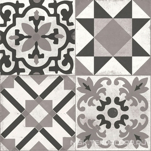 Керамогранит для пола и стены Gresart Heritage & Cosy Heritage Mix Grey 33x33 n171608