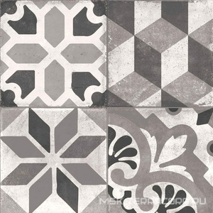 Керамогранит для пола и стены Gresart Heritage & Cosy Heritage Mix Grey 33x33 n171608