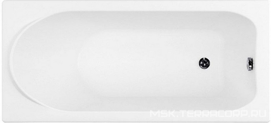 Ванна LOTOS акриловая 170х70 см, каркас в комплекте, без панели и сифона ZZ