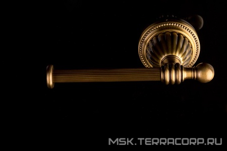 Держатель туал. бумаги без крышки , крепеж в комплекте, цв бронза ZZ Boheme Hermitage 10335