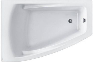 Акриловая ванна Roca Hall Angular 150x100 L| 150x100x48