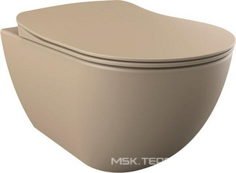 Унитаз подвесной CAPPUCINO FE320.F0100, без крышки KC0903.01.0800E, ZZ