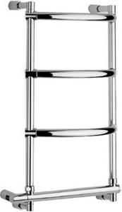 Полотенцесушитель Art.532/4/400(360)CR 648х400мм (эл.+шнур справа), Margaroli ZZ Margaroli Luna 532/4/400(360)CR