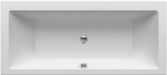 Ванна акриловая FORMY 180x80 см, цвет  белая