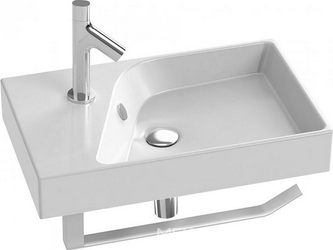 Раковина Jacob Delafon Rythmik EXR112-Z 60 см| 60x13x37