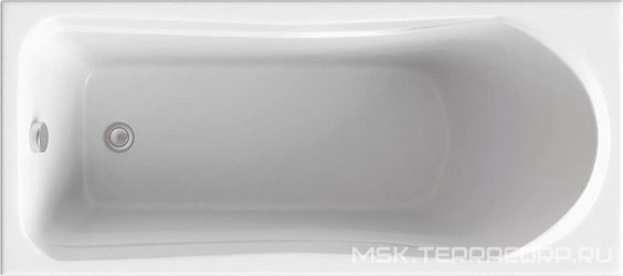 Акриловая ванна Bas Мальта 170 см| 170x75x47