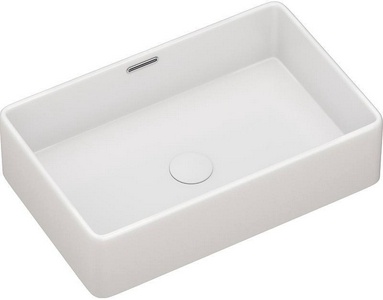 Раковина керамическая накладная Aquanet PERFECT-3 550х435х140 (00273673),БЕЗ отверстия под смеситель, ZZ Aquanet Soul 00273673