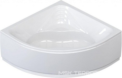 Ванна 140х140хh41см, угловая, (БЕЗ панели, каркаса, слива-перелива), (акрил),  ZZ Cezares Cetina CETINA-140-140-41