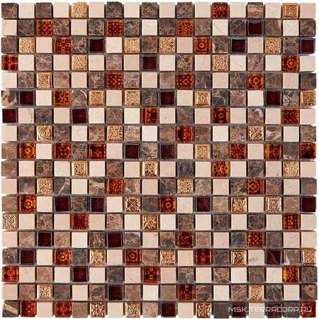 721 из мрамора и стекла (чип 15x15) 30х30