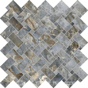 Мозаика INTRECCI BLU ANDE LAPPATO ZZ|30x30 Emil Ceramica Tele Di Marmo Revolution EHPN