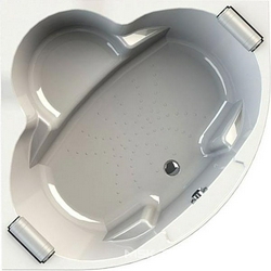 Акриловая ванна Radomir Сорренто 3 130x130, с подголовниками| 130x130x50