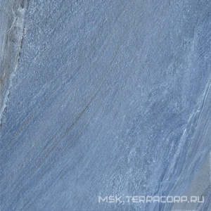 Керамогранит для пола Fioranese marmorea intensa Azul Bahia matt/rett (п.п.) 74X74 Голубой M5756R