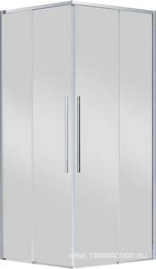 Душевой уголок 1000х900хh1950мм, прямоуг., (стекло прозрачное 6мм Easy Clean, фурн.цв.хром),  ZZ Vincea Slim-N VSS-4SN9010CL
