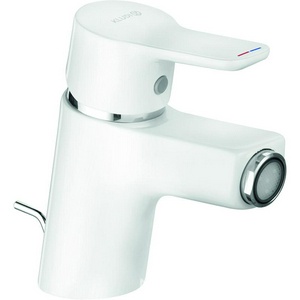 Смеситель для биде, с донным клапаном, цв.белый/хром ZZ Kludi Pure&Easy 375339165