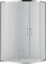 ECO-O-RH-2-100/80-P-Cr Душевой уголок | ZZ