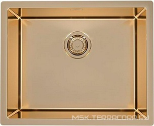 Мойка кухонная Alveus Quadrix Monarch 50 бронза| 45x55x20