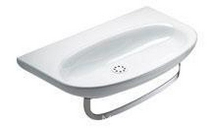 Раковина 800х470хh140мм, с 1 отв. для смесителя, (с отв. для крепл. п/держат. арт.P80MU) крепл в компл., белая керамика, Muse ZZ