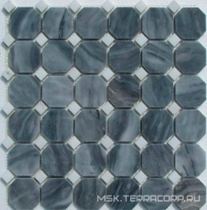 Мозаика Спектр-М Натуральный камень Мозаика из камня на сетке М20-216Р ZZ |30.5x30.5