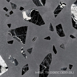 Dark Grey Rock Nat. Rett.ZZ |60x60