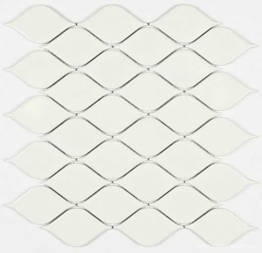 Melany White glossy (48x86x6) ZZ 26,4x28