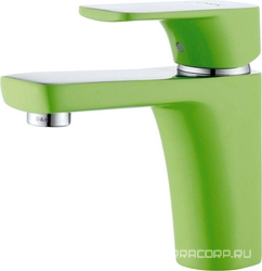 Смеситель D&K Berlin Humboldt DA1432112 для раковины, зеленый| 4x15x16