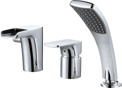 Смеситель D&K Berlin Freie DA1434201 на борт ванны 6x21x13 D&K berlin freie DA1434201