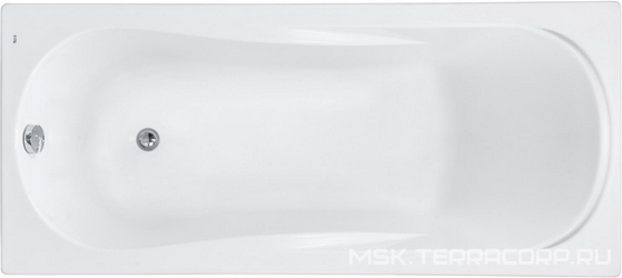 Акриловая ванна Roca Uno 160х75| 160x75x50