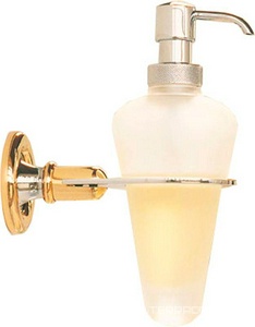Дозатор настенный (хром/золото)  ZZ Pomd'or Windsor 26.78.01.003