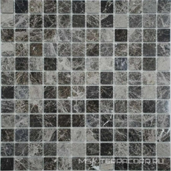 Мозаика из камня на сетке М20-256-23Р ZZ |30.5x30.5