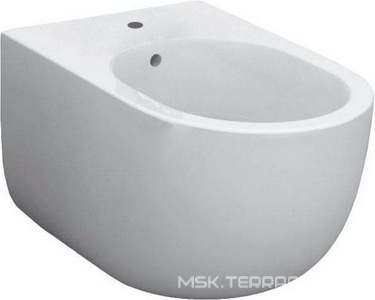 Биде подвесное, 370х540мм, с 1 отв.д/смесит., крепёж в компл.,  ZZ Kerasan Flo 312301