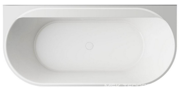 Ванна 1700х800хh580мм, пристенная, интегрир.слив перелив, д/к в цвет ванны в компл.,(акрил цв.белый), Vincea ZZ Vincea Ванны VBT-621B