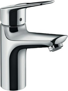 Смеситель для раковины, 100, с д/к, ручка петля, (цв.хром),  XXZZ Hansgrohe Novus Loop 71081000
