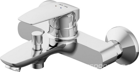 Смеситель AM.PM Tender F45A10000 для ванны с душем| 21x6x19