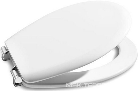 Сиденье  дюропласт. (НЕ ПРОДАЕТСЯ БЕЗ УНИТАЗА) метал. крепления, с микролифтом KL Roca Виктория ZRU8013920