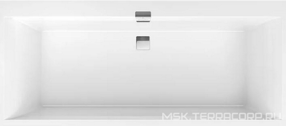 Акриловая ванна Villeroy & Boch Squaro Edge 12 UBQ170SQE2DV-01 alpin| 170x75x45