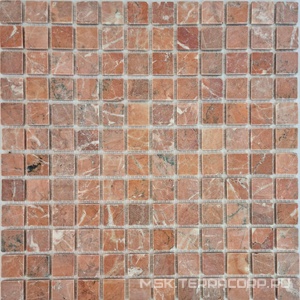 Мозаика Спектр-М Натуральный камень Мозаика из камня на сетке М20-260-15Р ZZ |30.5x30.5