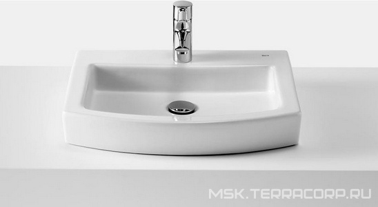 Раковина Roca  встраиваемая сверху, 550х440 мм ZZ Roca Hall 32788200H