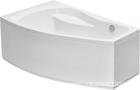Ванна акриловая МАЙОРКА XL асимметричная 160х95 правосторонняя, цв. белый, БЕЗ монтажного компл., БЕЗ панели, ZZ Santek майорка 1.WH11.1.990
