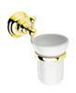 Стакан настенный, (цв. GF/золото),  ZZ Nicolazzi Classica 1488 GF