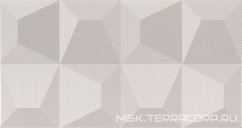 Cube Blanco Relieve XX I32.5x60