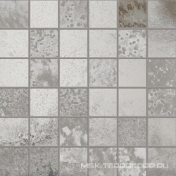 Mosaico 5x5 argento naturale ZZ|30x30
