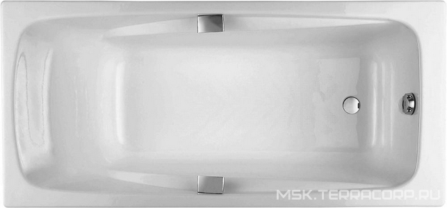 Ванна  170x80, БЕЗ ножек, ручек ZZ Jacob Delafon Repos E2915