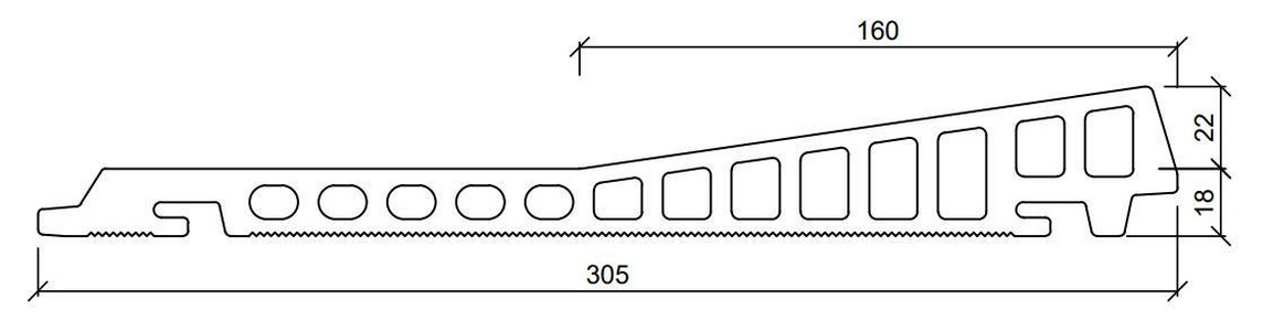 Керамогранит для стены Faveker GA16  Urban Gris Vero 30x100 970895