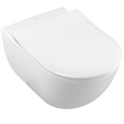 Унитаз-компакт Villeroy & Boch Subway 6610 10R1 alpin, ceramicplus| 68x37x79