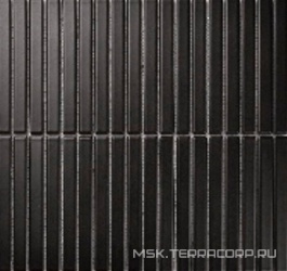 Mosaic 1.5х14.5 Y15F808 Черный матовый 29.4х31.3