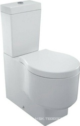 Чаша  унитаза /66х36/, гориз.выпуск, полное прилегание к стене, сиденье с микролифтом, крепеж в компл. XX